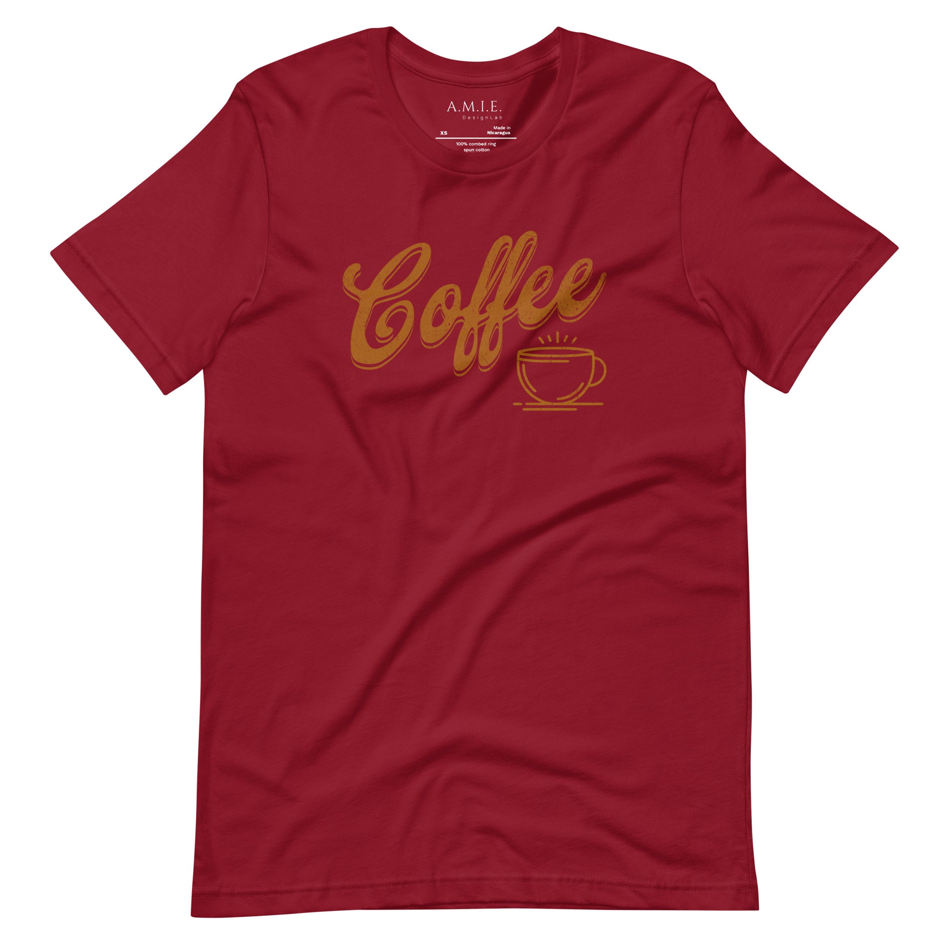 Caffeine lover’s Unisex T-Shirt | Coffee Themed Design | Cardinal  Unisex T-Shirt