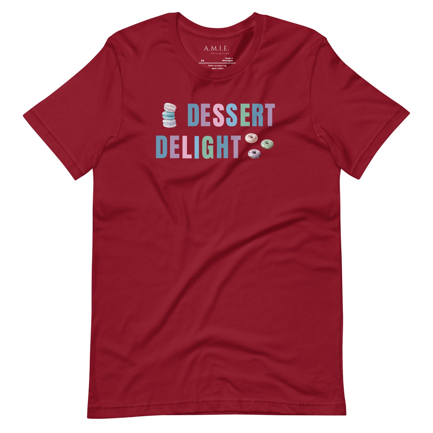 Dessert Delight Unisex T-Shirt | Sweet Style | Cardinal T-Shirt