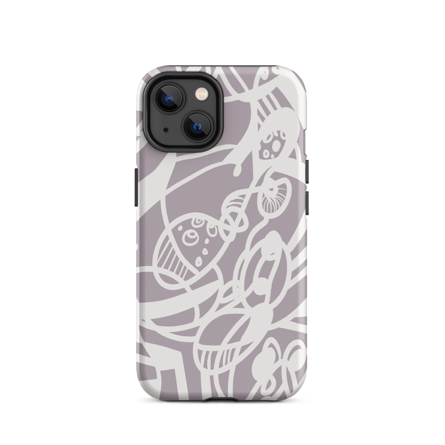 Dream Flow iPhone 14 Tough Case – abstract artistic line design