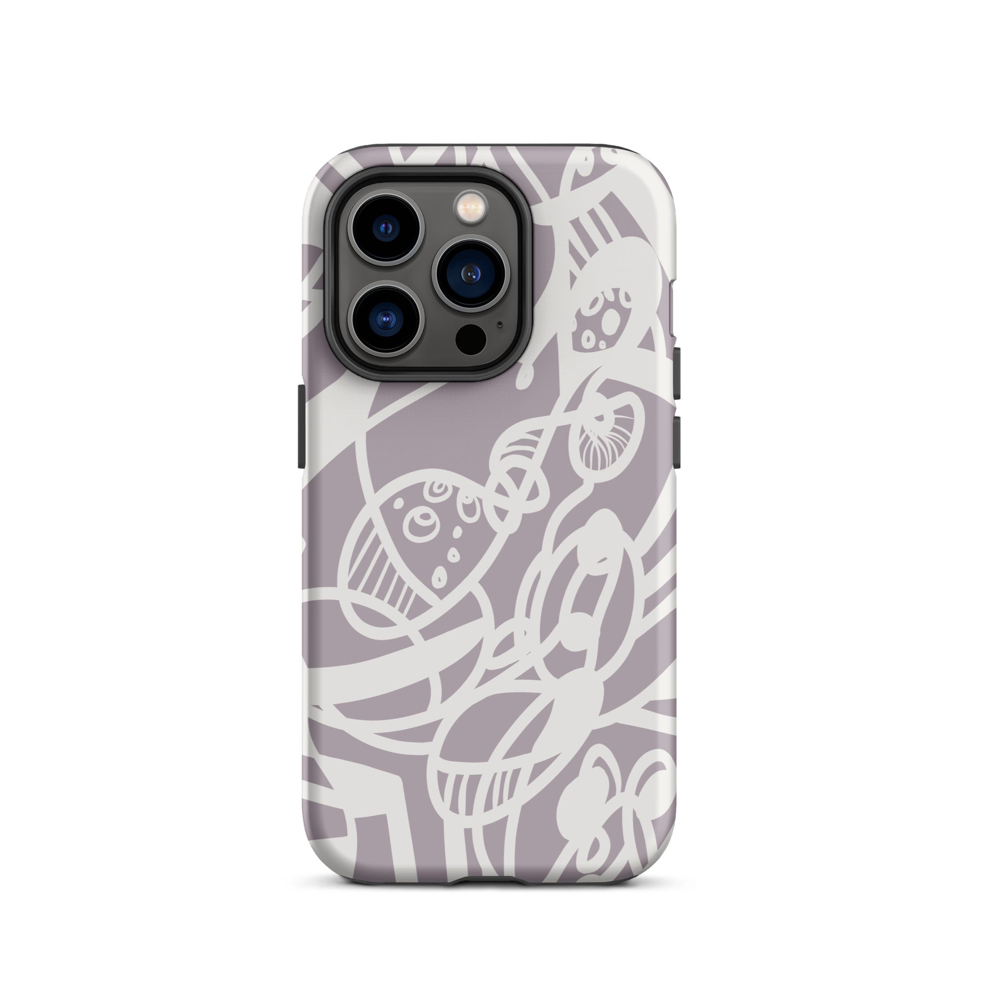 Dream Flow iPhone 14 Pro Tough Case – abstract artistic line design