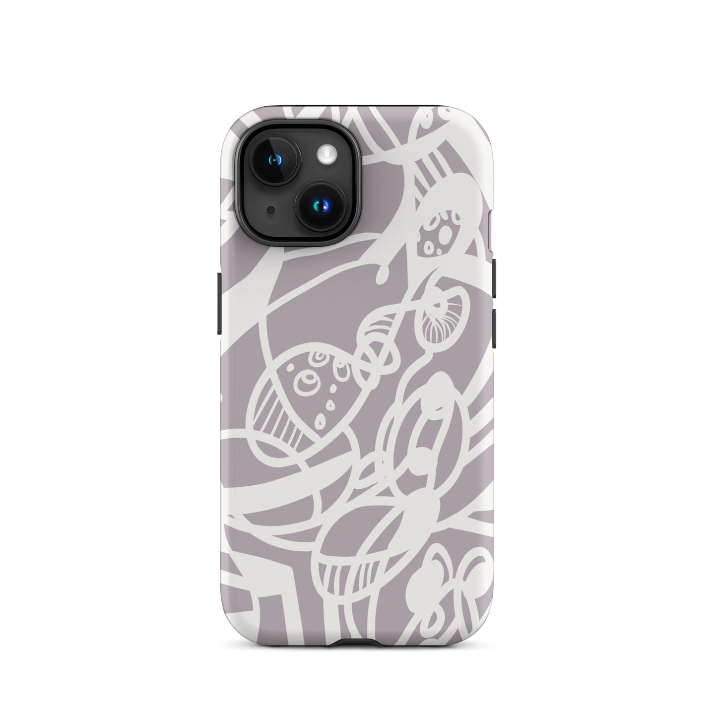Dream Flow iPhone 15 Tough Case – abstract artistic line design