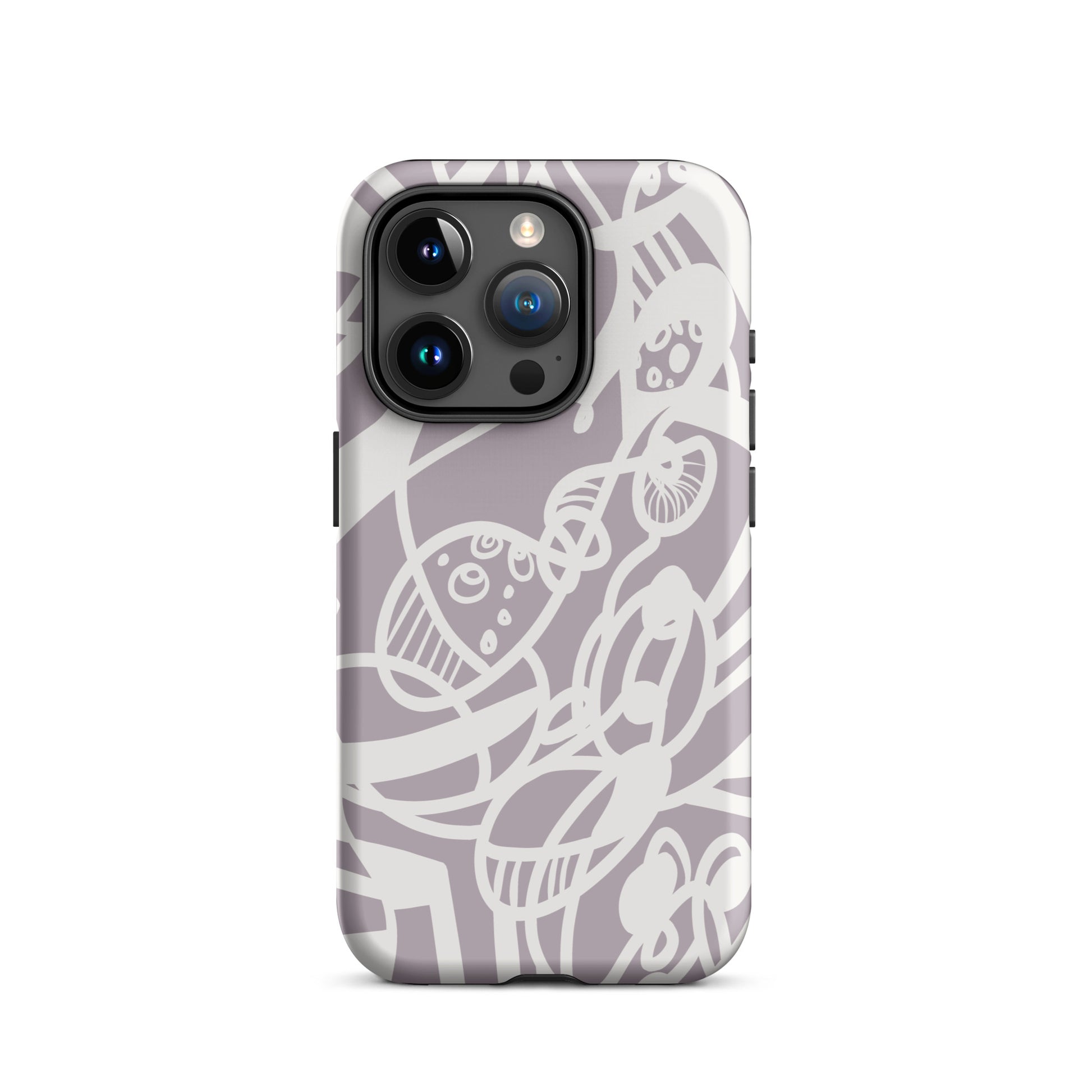 Dream Flow iPhone 15 pro Tough Case – abstract artistic line design