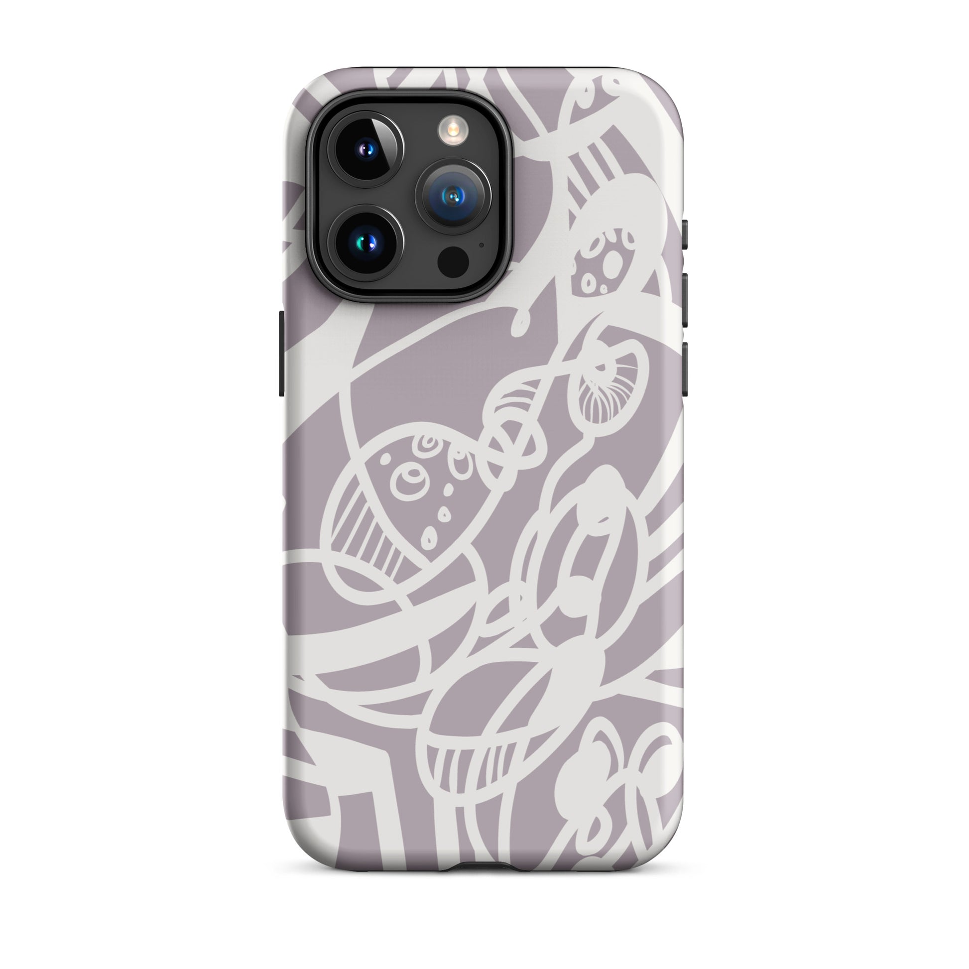 Dream Flow iPhone 15 pro max Tough Case – abstract artistic line design