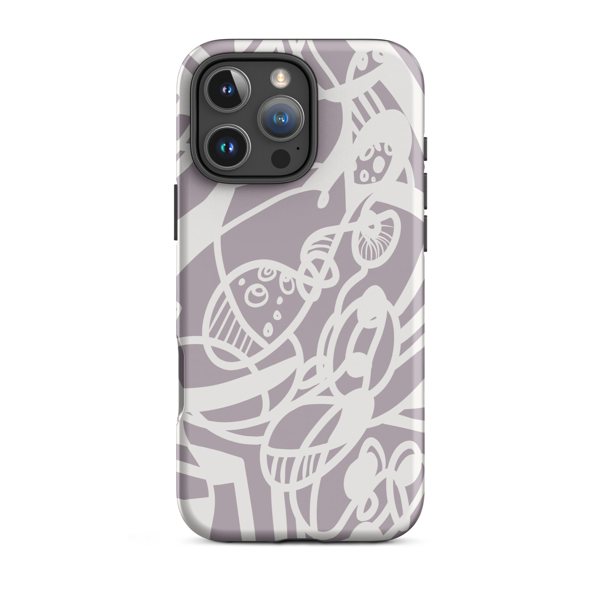 Dream Flow iPhone 16 pro max Tough Case – abstract artistic line design