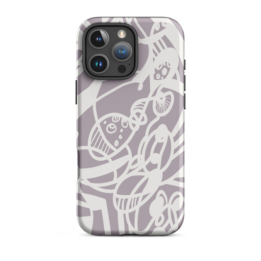 Dream Flow iPhone 16 pro max Tough Case – abstract artistic line design