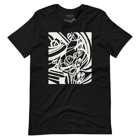 Dream Wave II Unisex T-Shirt | Surreal Dream World | Black T-Shirt