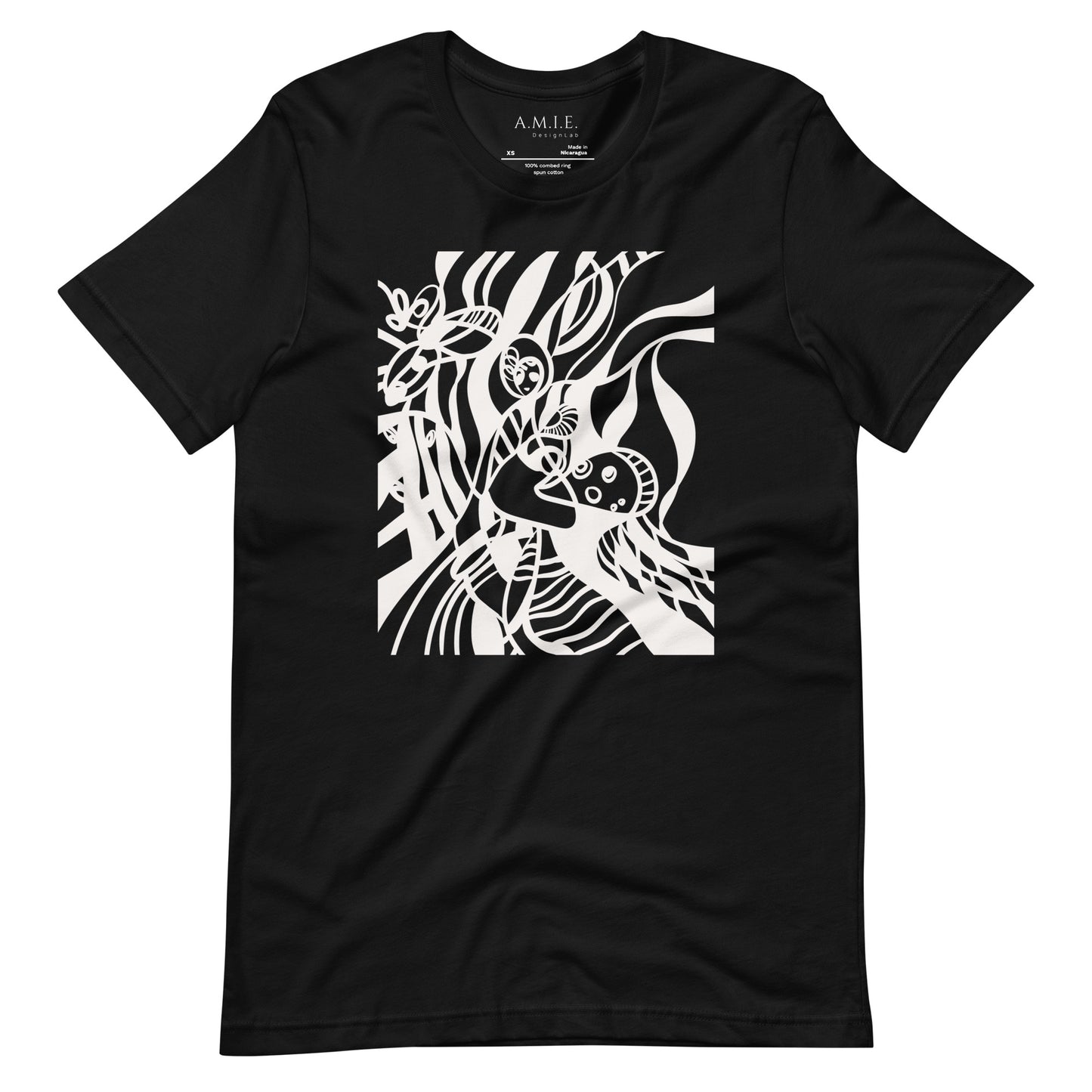 Dream Wave I Unisex T-Shirt | Surreal Dream World | Black T-Shirt