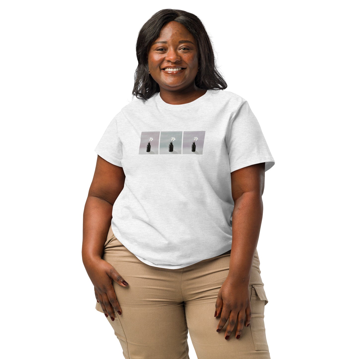 Quiet Bloom Reflections Organic Tee - Women’s