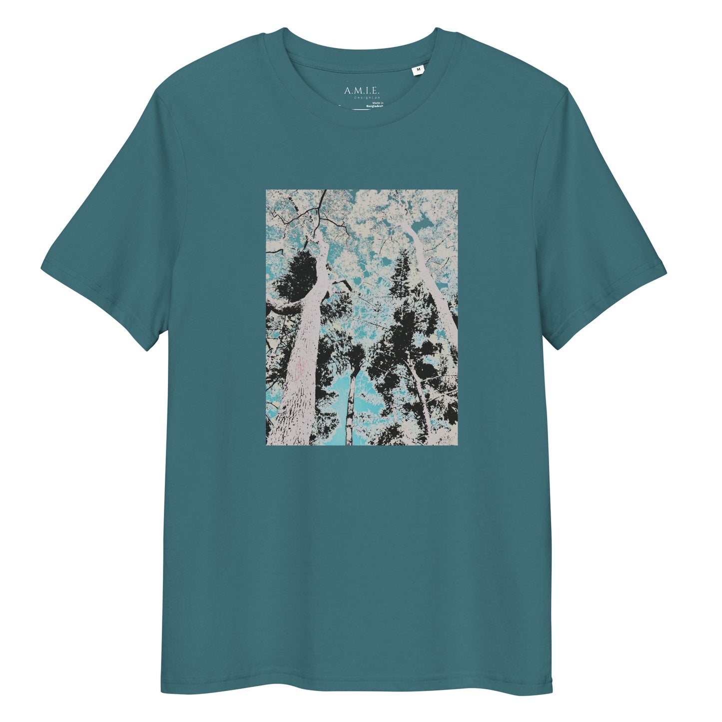 Stargazer t-shirt with a nature-themed graphic