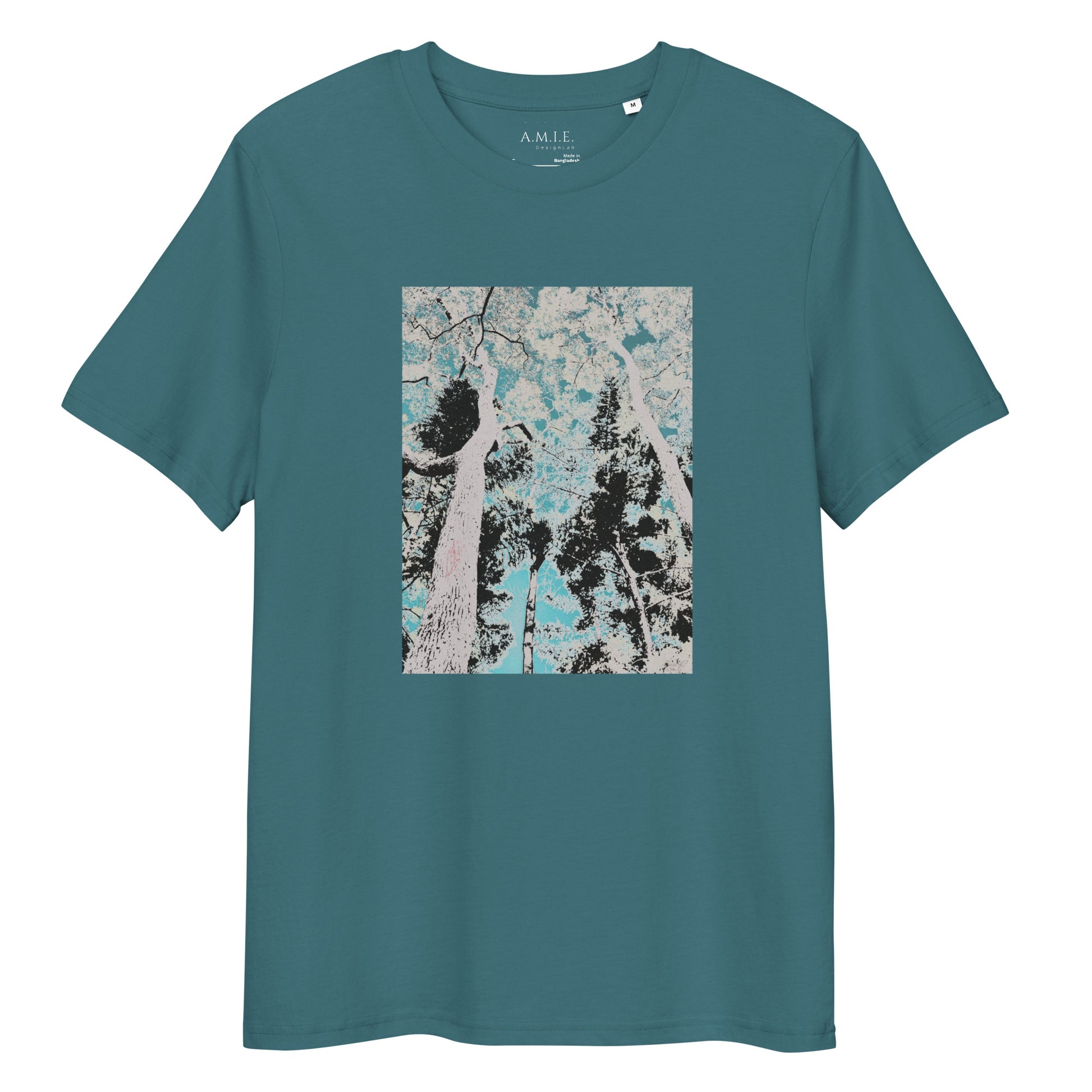 Stargazer t-shirt with a nature-themed graphic