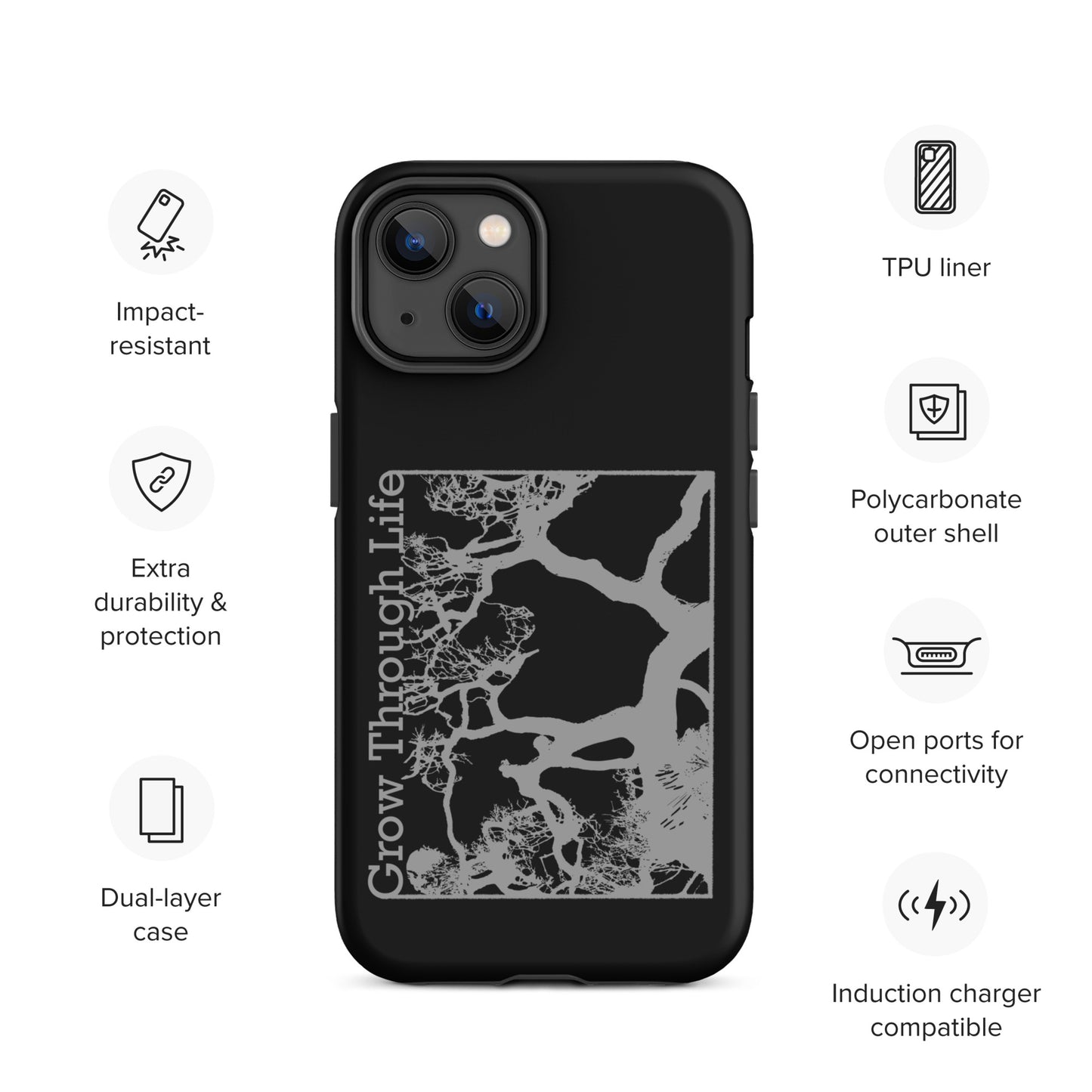 Life’s Journey Tree Tough Case for iPhone® 14 | Landscape