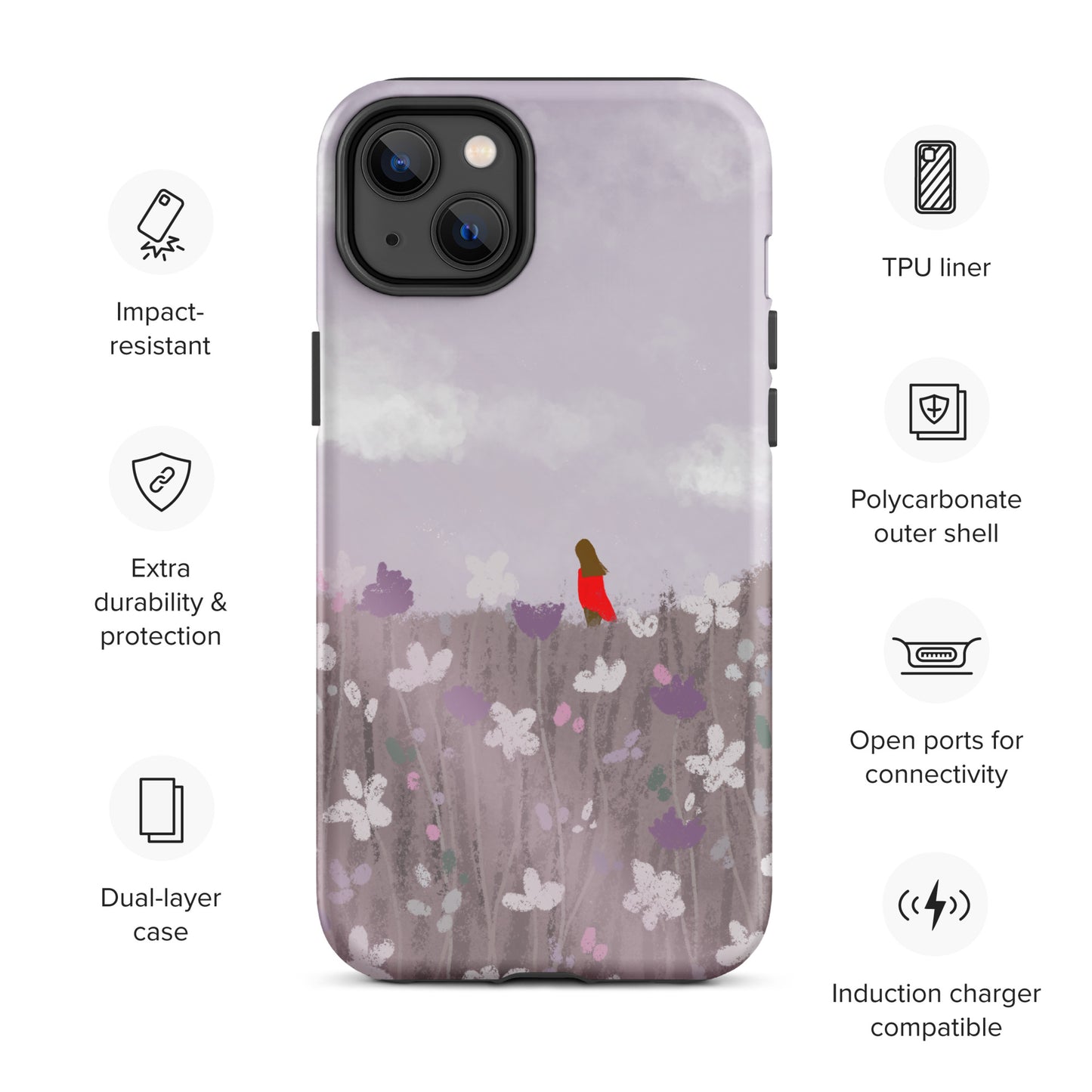 Life’s Journey Tree Tough Case for iPhone® 14 Plus | Calming Landscape