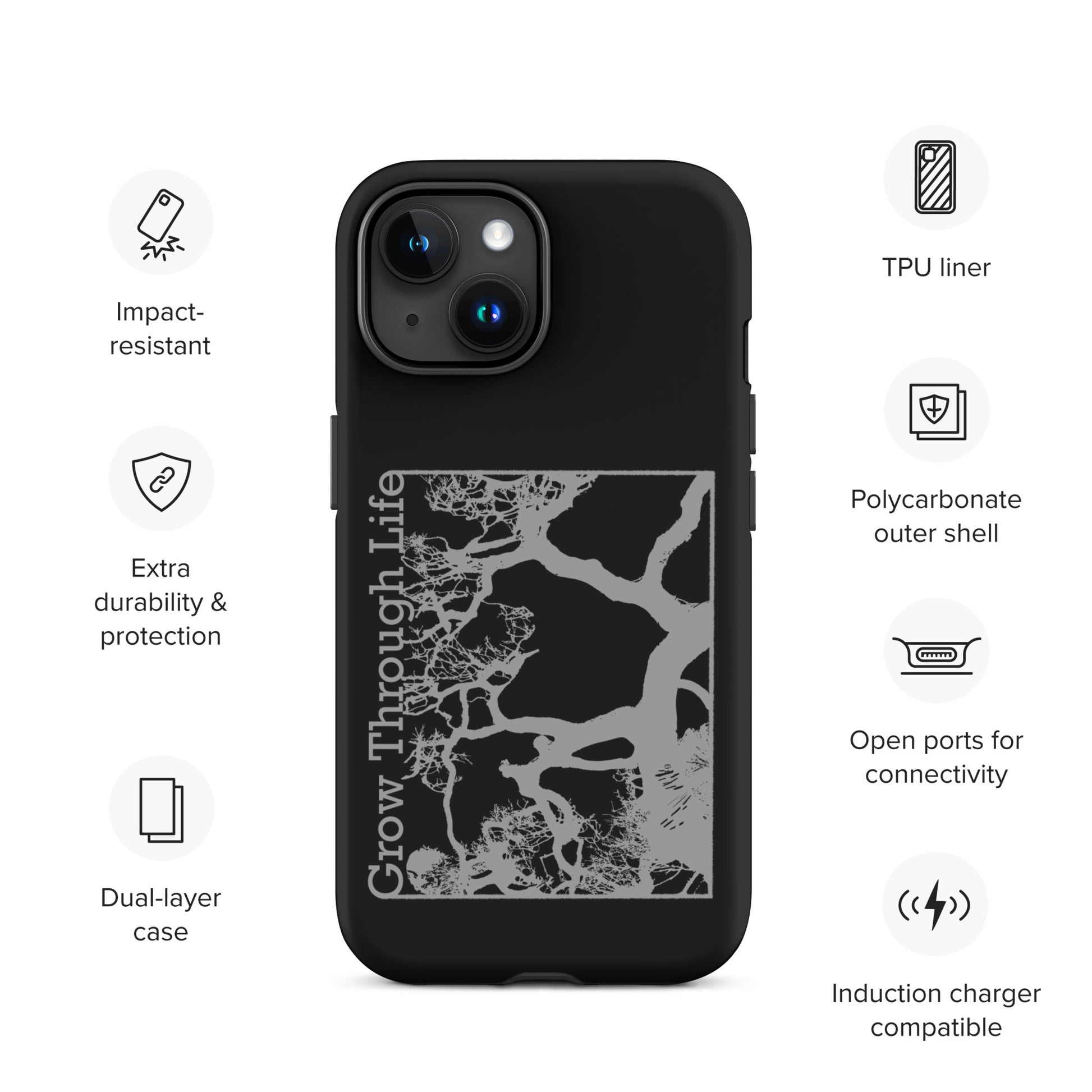 Life’s Journey Tree Tough Case for iPhone® 15 | Landscape