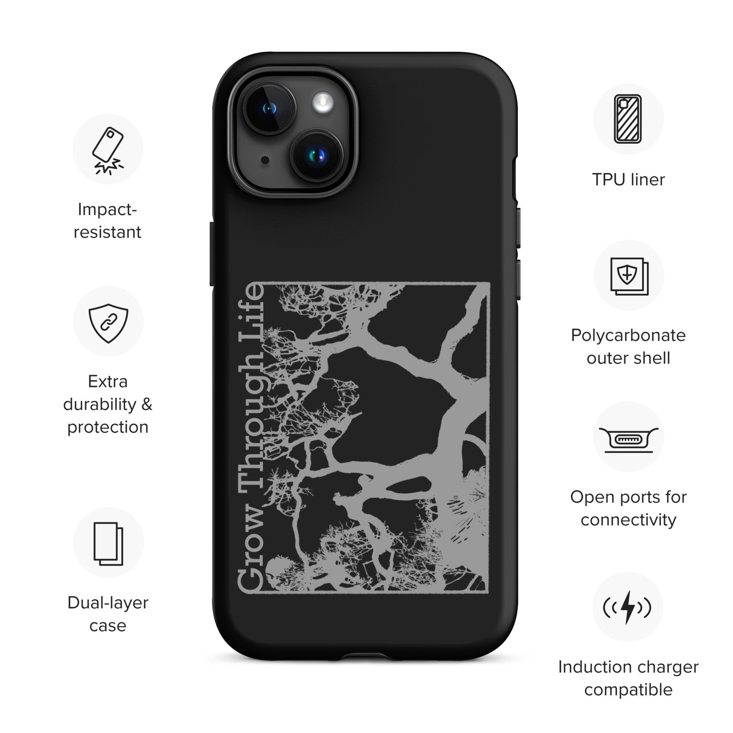 Life’s Journey Tree Tough Case for iPhone® 15 Plus | Landscape